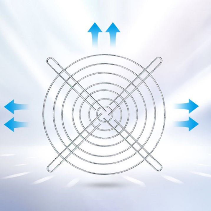 कूलिंग फ्यान 304 स्टेनलेस स्टील मेष कभर